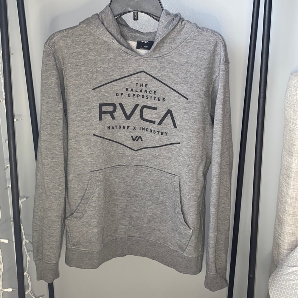 RVCA grey sweatshirt size small